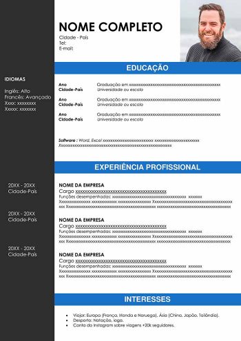 criar curriculo word